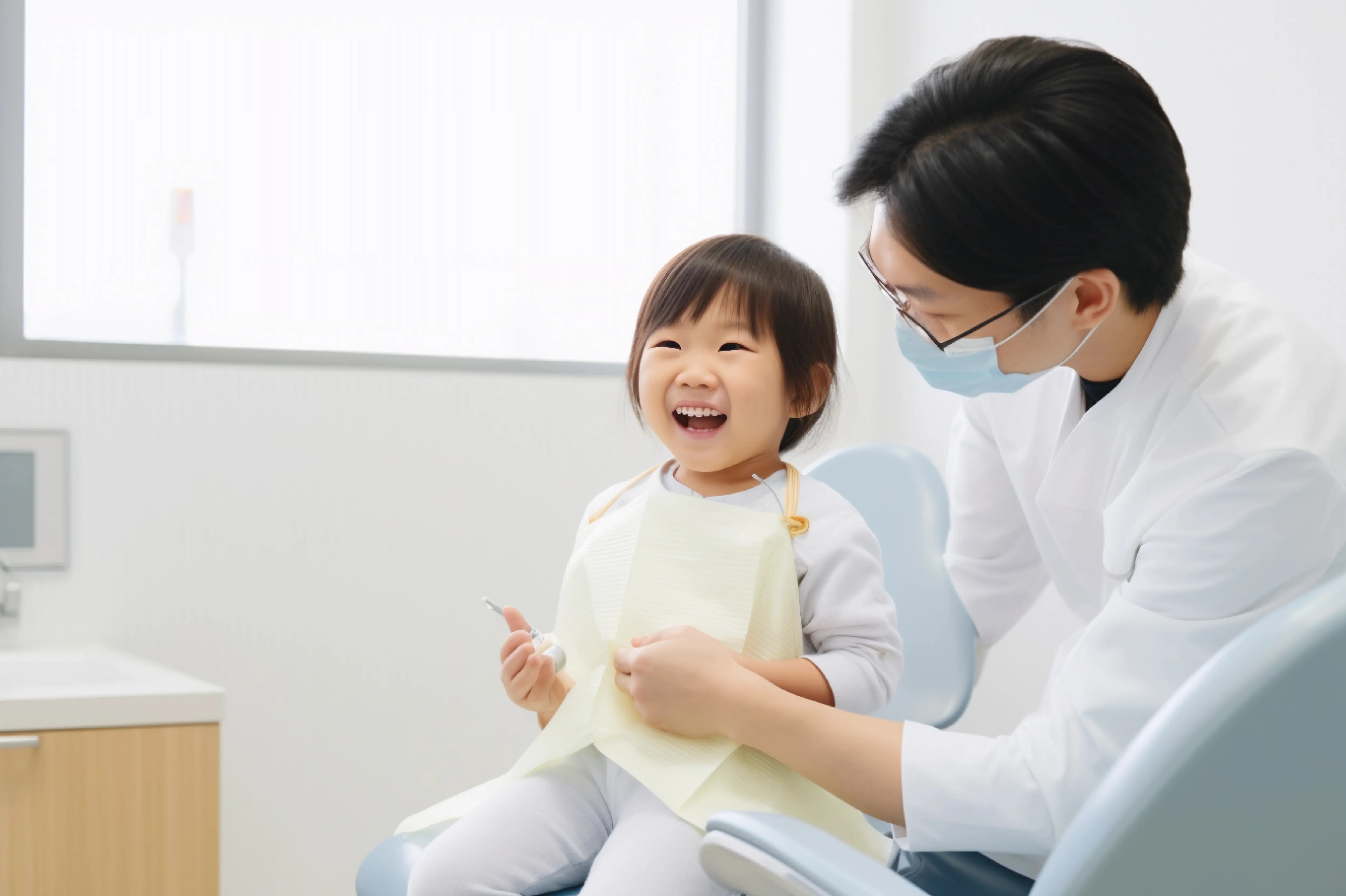 歯科医院に慣れてもらうためのトレーニング